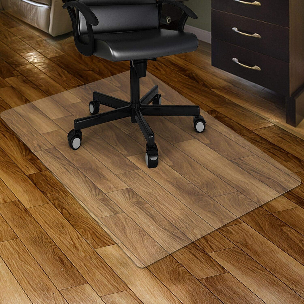 Kuyal Clear Chair mat for Hard Floors Transparent Floor Mats Wood/Tile Protection Mat for Office & Home